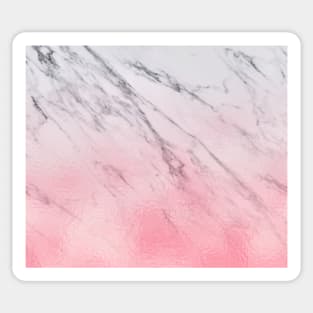 Cotton candy marble Sticker